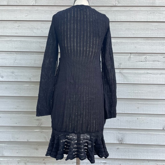 Women’s Knit Black Cardigan - Picture 2 of 6